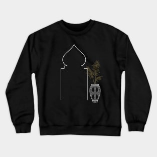 Moroccan illustration Crewneck Sweatshirt